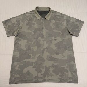 Lululemon Metal Vent Tech Breathe Polo Mens XXL Camo